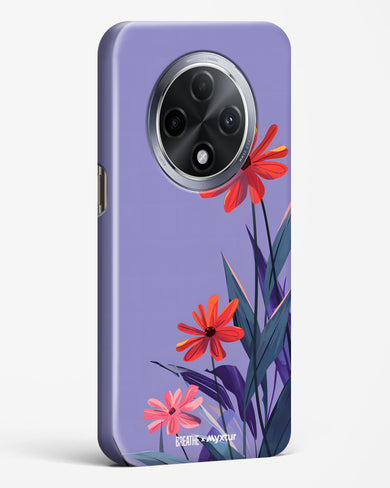 Lavender Bloom [BREATHE] Hard Case Phone Cover (Oppo)