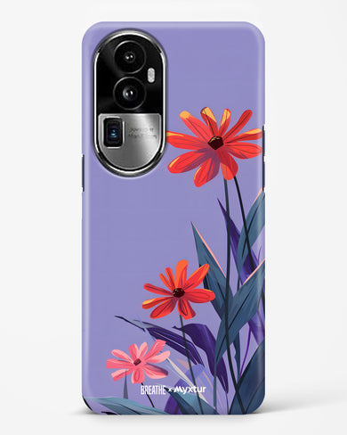 Lavender Bloom [BREATHE] Hard Case Phone Cover (Oppo)