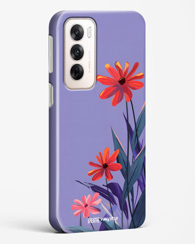 Lavender Bloom [BREATHE] Hard Case Phone Cover (Oppo)
