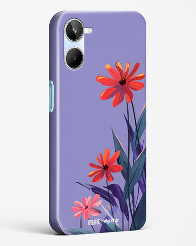 Lavender Bloom [BREATHE] Hard Case Phone Cover (Realme)