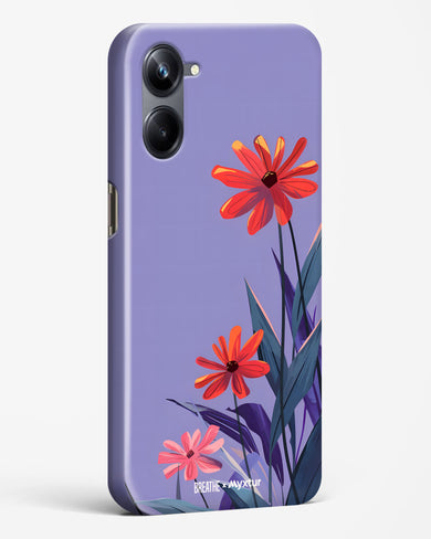 Lavender Bloom [BREATHE] Hard Case Phone Cover (Realme)