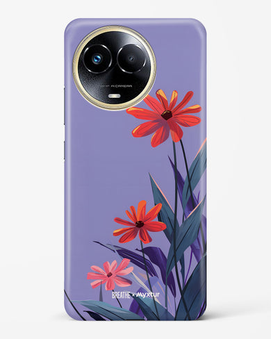 Lavender Bloom [BREATHE] Hard Case Phone Cover (Realme)