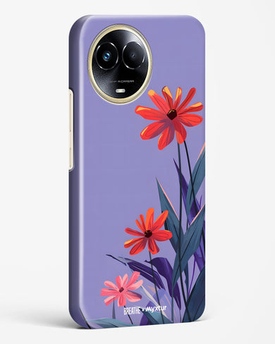 Lavender Bloom [BREATHE] Hard Case Phone Cover (Realme)