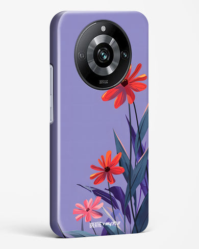 Lavender Bloom [BREATHE] Hard Case Phone Cover (Realme)