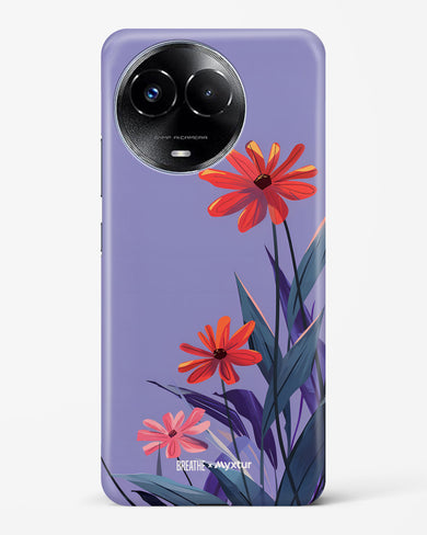 Lavender Bloom [BREATHE] Hard Case Phone Cover (Realme)