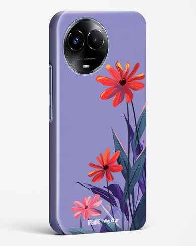 Lavender Bloom [BREATHE] Hard Case Phone Cover (Realme)