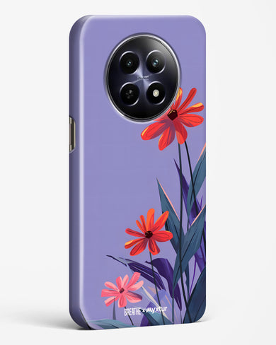 Lavender Bloom [BREATHE] Hard Case Phone Cover (Realme)