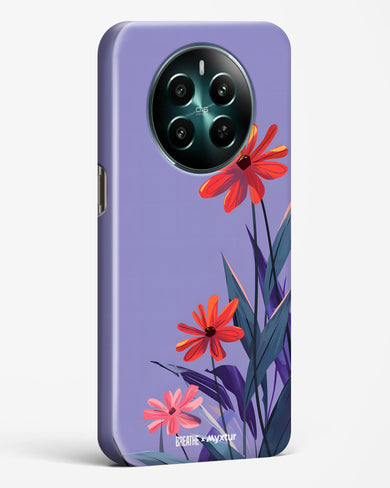 Lavender Bloom [BREATHE] Hard Case Phone Cover (Realme)