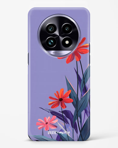 Lavender Bloom [BREATHE] Hard Case Phone Cover (Realme)