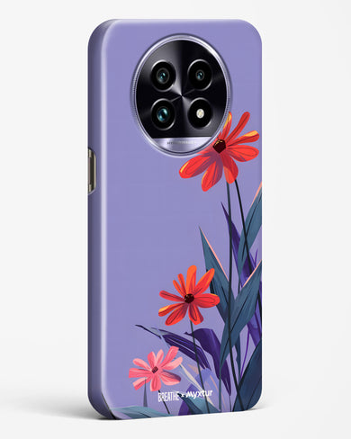 Lavender Bloom [BREATHE] Hard Case Phone Cover (Realme)