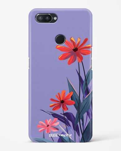 Lavender Bloom [BREATHE] Hard Case Phone Cover (Realme)