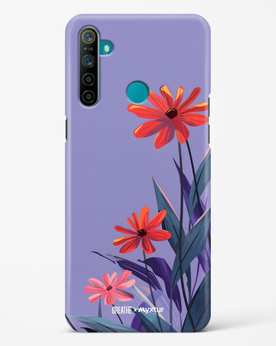 Lavender Bloom [BREATHE] Hard Case Phone Cover (Realme)