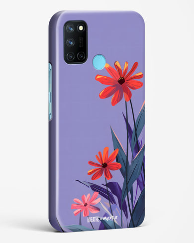 Lavender Bloom [BREATHE] Hard Case Phone Cover (Realme)