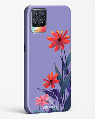 Lavender Bloom [BREATHE] Hard Case Phone Cover (Realme)