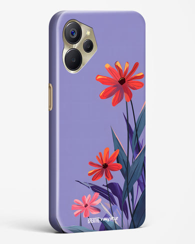 Lavender Bloom [BREATHE] Hard Case Phone Cover (Realme)