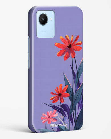 Lavender Bloom [BREATHE] Hard Case Phone Cover (Realme)