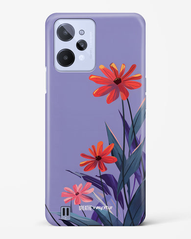 Lavender Bloom [BREATHE] Hard Case Phone Cover (Realme)