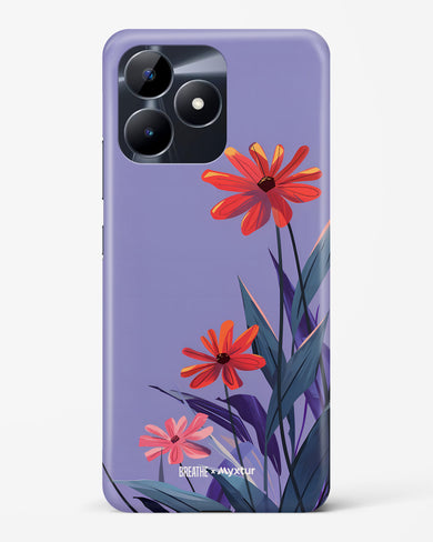 Lavender Bloom [BREATHE] Hard Case Phone Cover (Realme)