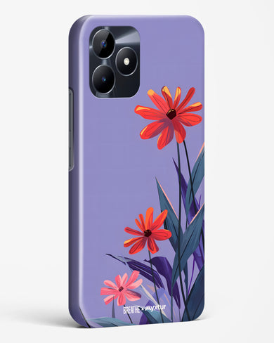 Lavender Bloom [BREATHE] Hard Case Phone Cover (Realme)