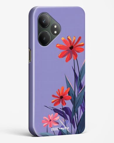 Lavender Bloom [BREATHE] Hard Case Phone Cover (Realme)
