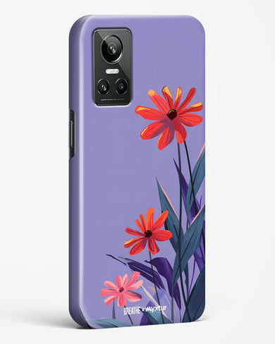 Lavender Bloom [BREATHE] Hard Case Phone Cover (Realme)