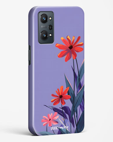 Lavender Bloom [BREATHE] Hard Case Phone Cover (Realme)