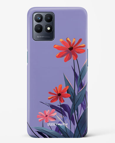 Lavender Bloom [BREATHE] Hard Case Phone Cover (Realme)