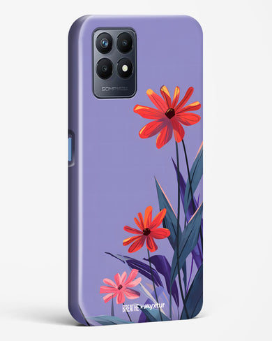 Lavender Bloom [BREATHE] Hard Case Phone Cover (Realme)