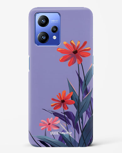 Lavender Bloom [BREATHE] Hard Case Phone Cover (Realme)