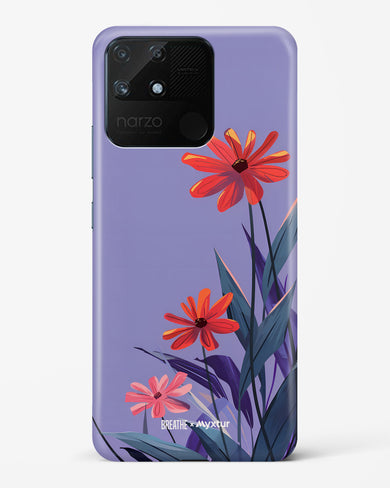 Lavender Bloom [BREATHE] Hard Case Phone Cover (Realme)