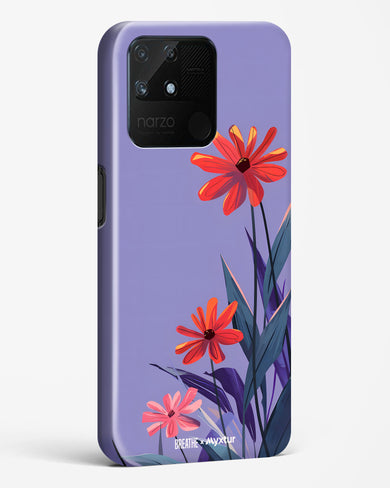 Lavender Bloom [BREATHE] Hard Case Phone Cover (Realme)