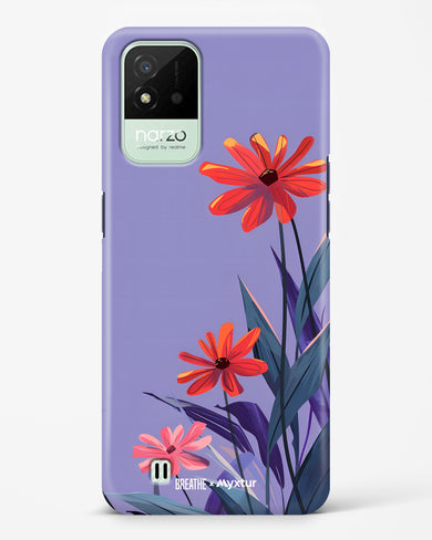 Lavender Bloom [BREATHE] Hard Case Phone Cover (Realme)