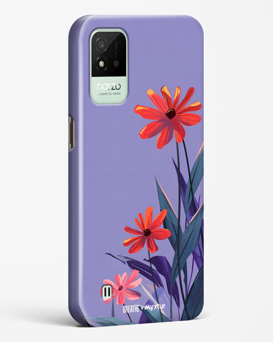 Lavender Bloom [BREATHE] Hard Case Phone Cover (Realme)