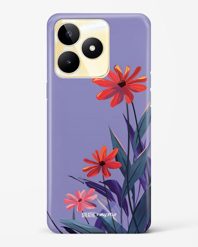 Lavender Bloom [BREATHE] Hard Case Phone Cover (Realme)