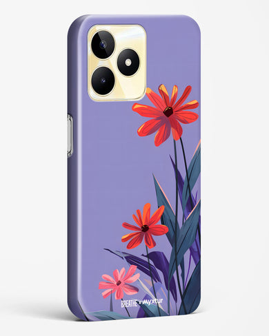 Lavender Bloom [BREATHE] Hard Case Phone Cover (Realme)