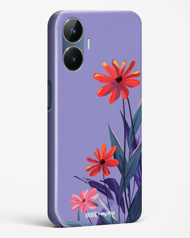 Lavender Bloom [BREATHE] Hard Case Phone Cover (Realme)