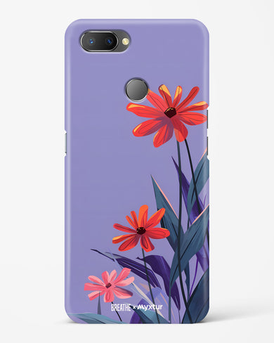 Lavender Bloom [BREATHE] Hard Case Phone Cover (Realme)