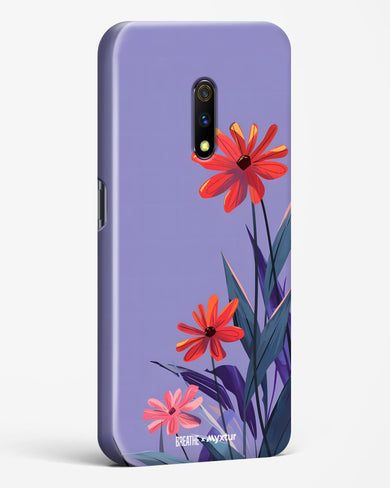 Lavender Bloom [BREATHE] Hard Case Phone Cover (Realme)