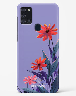 Lavender Bloom [BREATHE] Hard Case Phone Cover (Samsung)