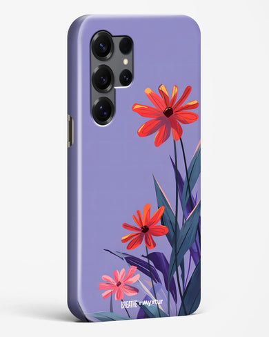 Lavender Bloom [BREATHE] Hard Case Phone Cover (Samsung)