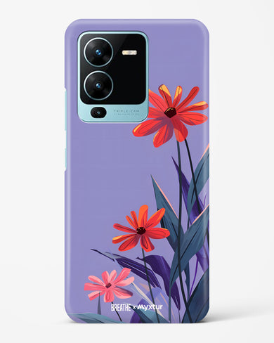 Lavender Bloom [BREATHE] Hard Case Phone Cover (Vivo)