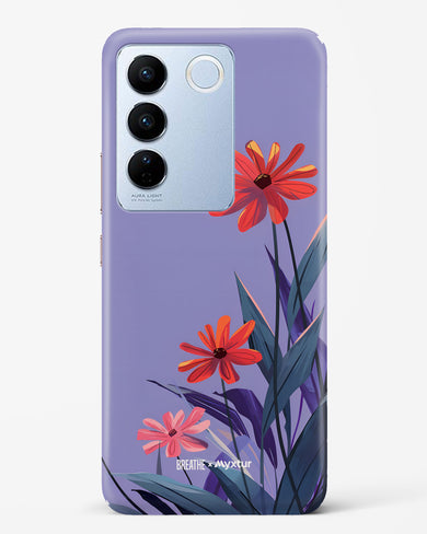 Lavender Bloom [BREATHE] Hard Case Phone Cover (Vivo)