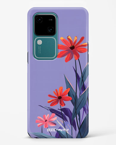 Lavender Bloom [BREATHE] Hard Case Phone Cover (Vivo)