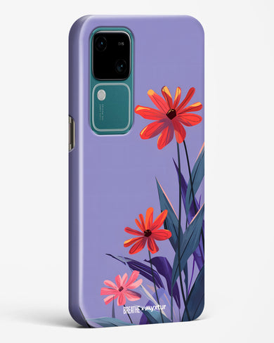 Lavender Bloom [BREATHE] Hard Case Phone Cover (Vivo)