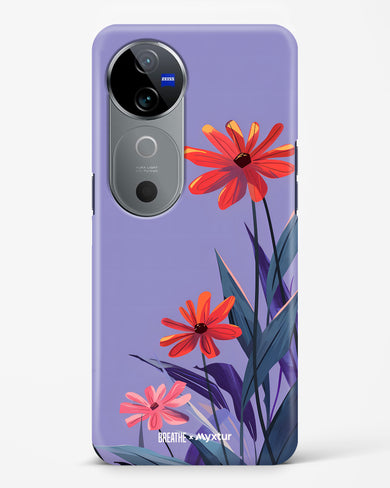 Lavender Bloom [BREATHE] Hard Case Phone Cover (Vivo)