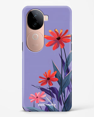 Lavender Bloom [BREATHE] Hard Case Phone Cover (Vivo)
