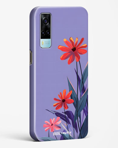 Lavender Bloom [BREATHE] Hard Case Phone Cover (Vivo)