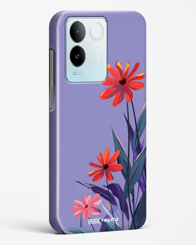 Lavender Bloom [BREATHE] Hard Case Phone Cover (Vivo)