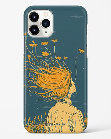 Golden Cascade [BREATHE] Hard Case Phone Cover (Apple)