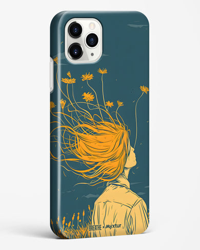 Golden Cascade [BREATHE] Hard Case Phone Cover (Apple)